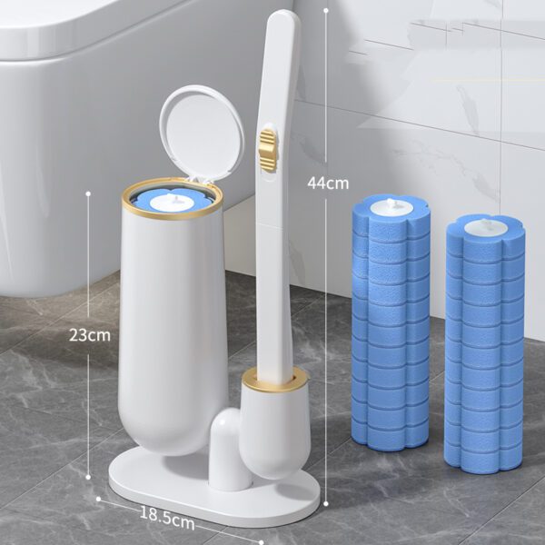 Disposable Toilet Brush No Dead Corner Toilet Brush Disposable Household Toilet - Image 7