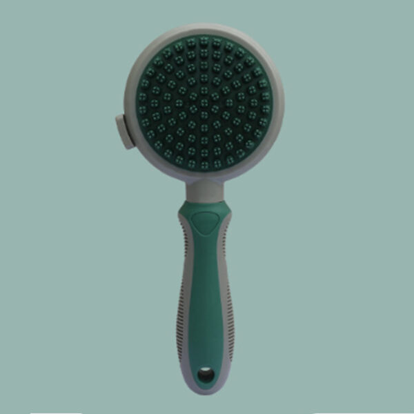 2 In 1 Double Side Cat Brushes For Indoor Cats Shedding Cat Grooming Supplies Cat Comb With Release Button Pet Supplies Flea Comb Slicker Brush For Dogs Hair Removal Massage - Image 6
