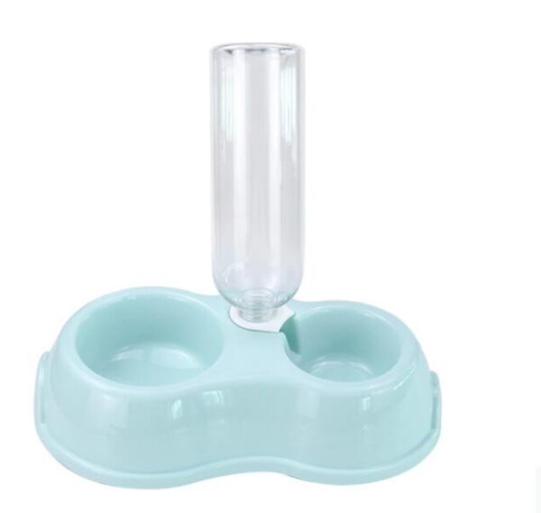 Double Bowl Automatic Pet Bowl Feeder Cat Waterer - Image 7