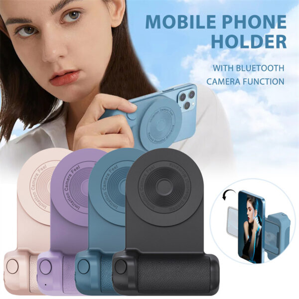 3 In 1 Intelligent Grip Anti-shake Multifunctional Phone Holder Magnetic Camera Handle Camera Bracket - Image 2