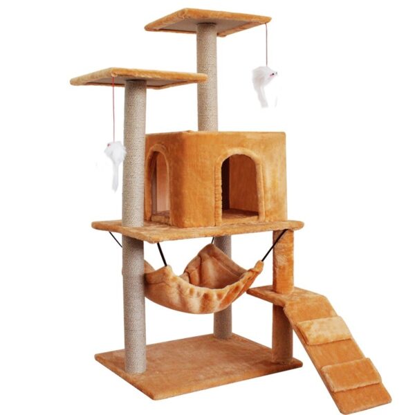 Cat Climbing Frame Scratching Post Sword Tree Climbing Toy - Image 3