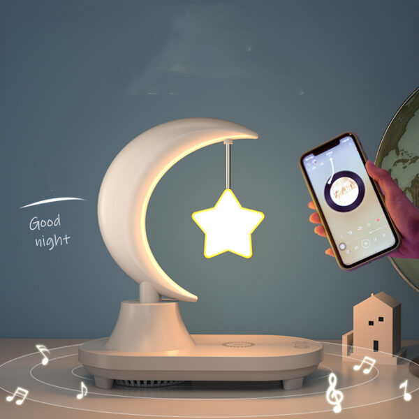 Colorful Net Red Atmosphere Night Light Wireless Charging Desk Lamp - Image 3