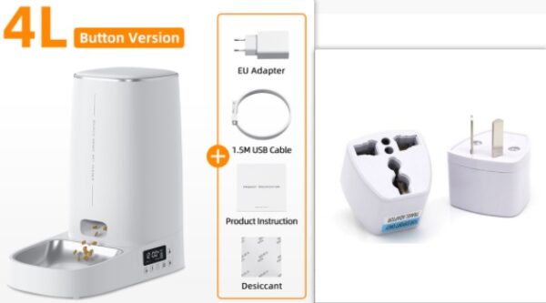 4L Automatic Pet Feeder Cat Food Dispenser Accessorie - Image 10