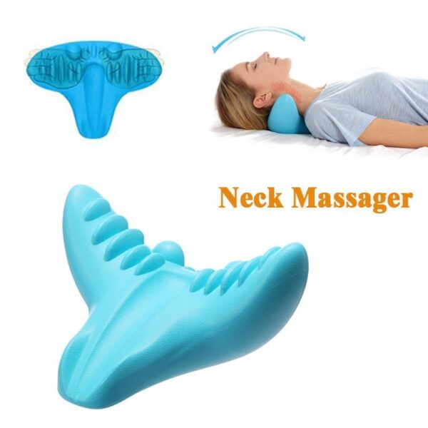 Shiatsu massage pillow C-rest neck and neck cervical spine relaxation muscle memory foam pillow - Image 6