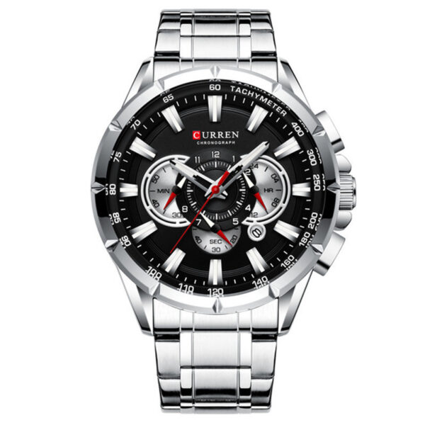 Quartz Calendar Six-hand Multifunctional Luminous Men's Watch - Image 3
