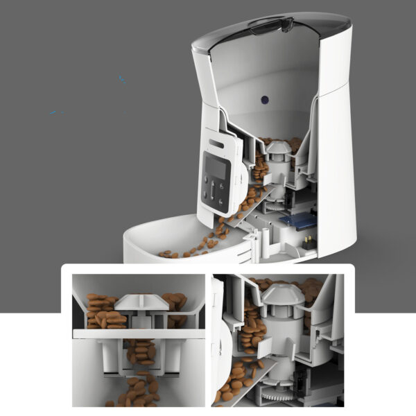 Button Version Smart Pet Automatic Feeder - Image 5