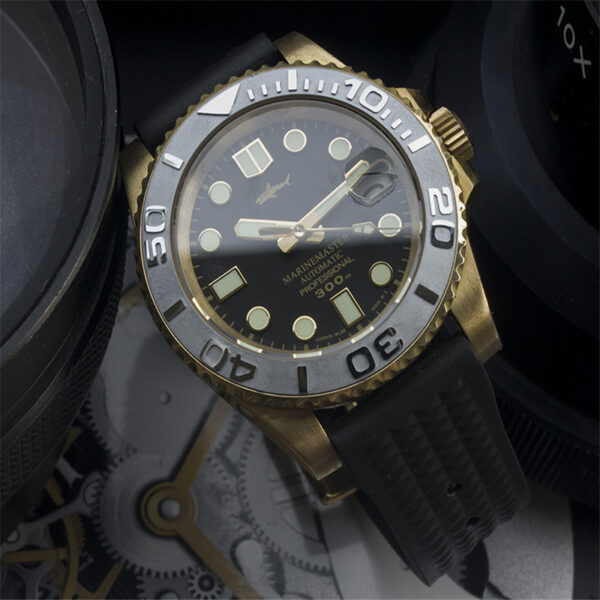 Vintage bronze water ghost diving watch - Image 2
