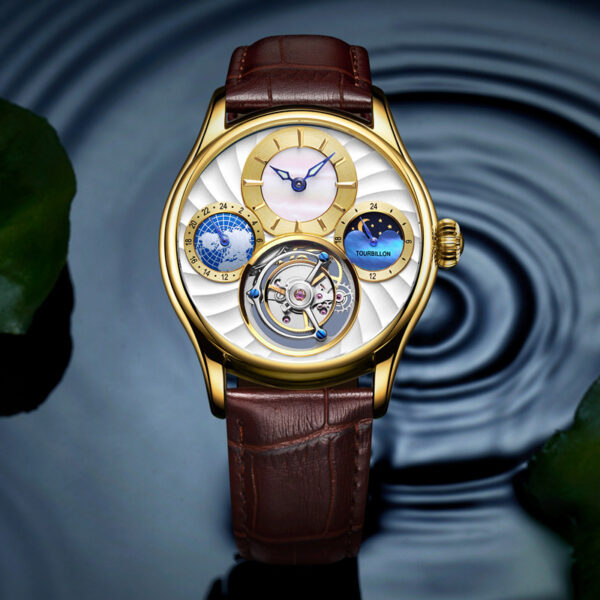 Hollow automatic men's business mechanical watch - Image 4