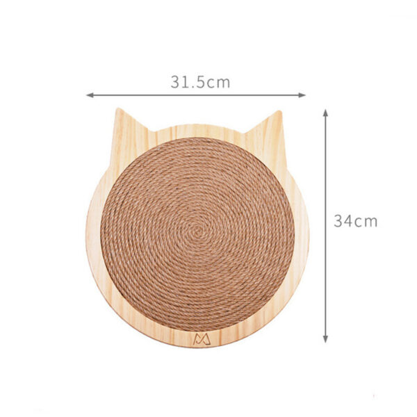 Cat Scratcher Board Scratching Post Mat Wall Mounted Scratcher Pad with Suction Cup Toy Cat Claws Care Toys - Image 9