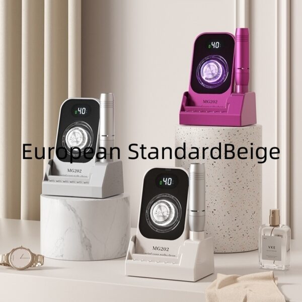 Cross-portable Rechargeable Desktop Nail Removal And Polishing Integrated Polishing Machine Colorful Light - Image 9