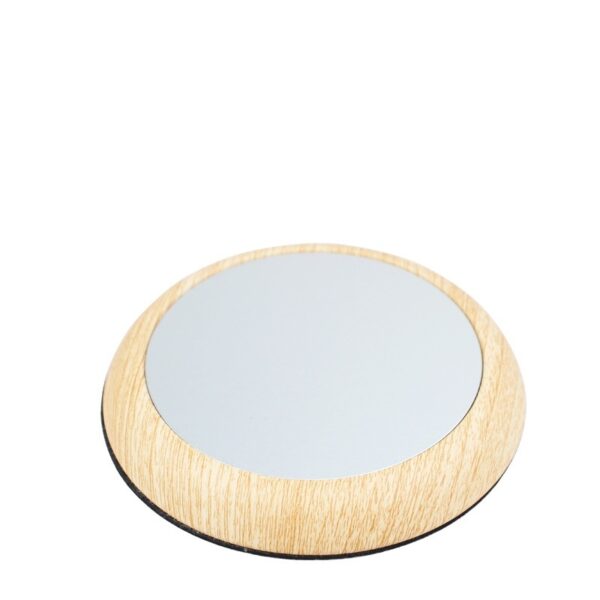 Metal Wood Grain Thermal Cup Pad Usb Coffee Milk Warmer Office Home Warm-keeping Water Cup Heating Base - Image 3