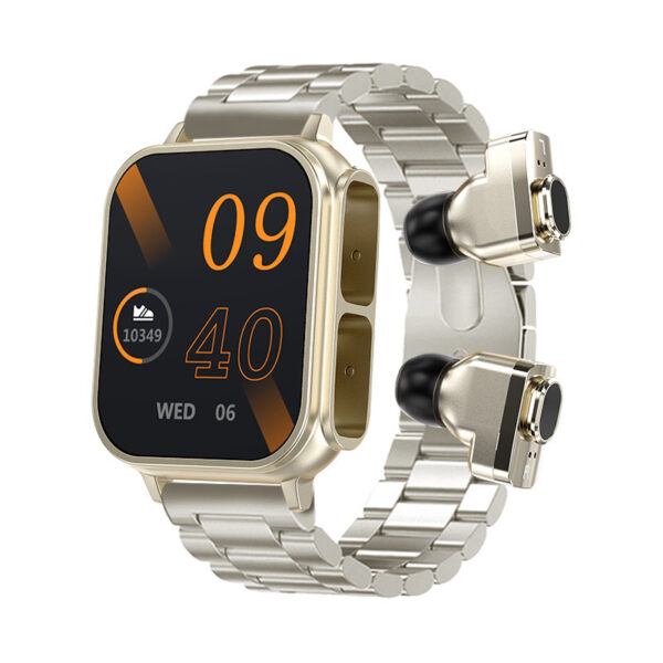 N22 Earphone Watch Two-in-one Sitting Heart Rate Health Monitoring Multi-sport Mode Smart Watch - Image 3