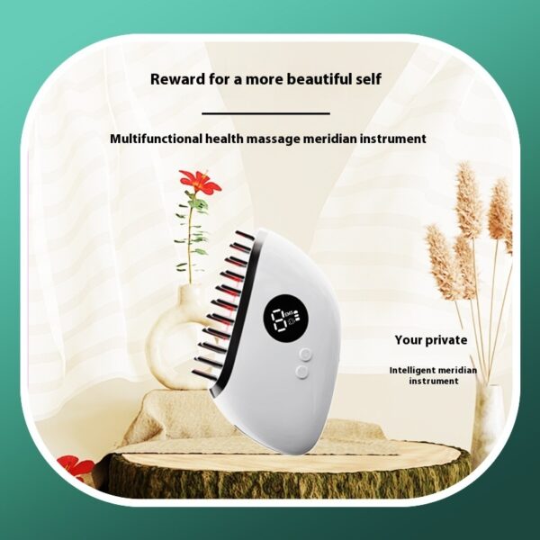 Head Meridian Massage Comb Household Portable Electric Gua Sha Scraping Massager - Image 3