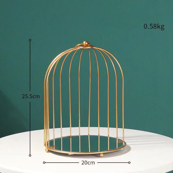 Bathroom  Toilet Light Luxury Desktop Comb Cosmetic Shelf - Image 10