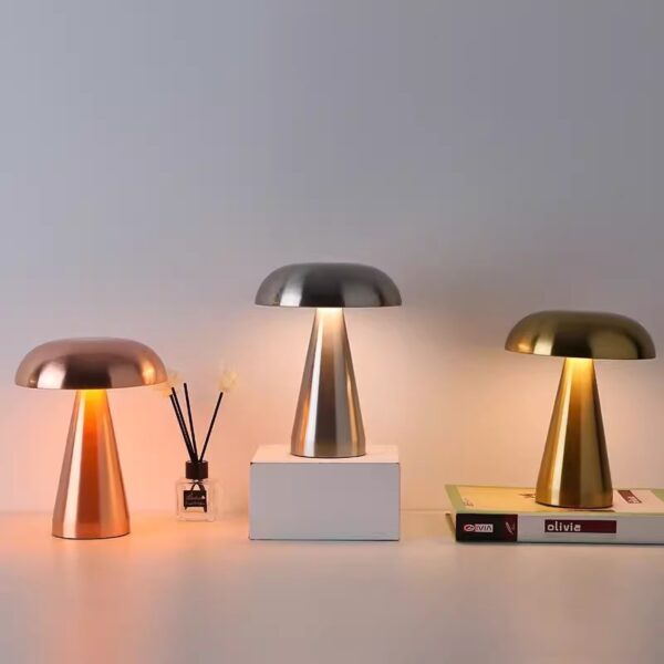 Creative Retro European Bar Table Lamp Rechargeable Dining Table Small Night Lamp