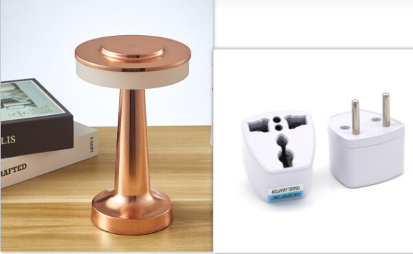 Creative Dining Table Hotel Dumbbell Charging Table Lamp - Image 9