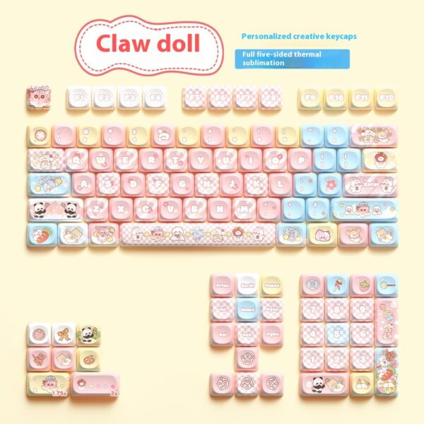 Clip Doll Original Cute Fit Mechanical Keyboard Cap - Image 5