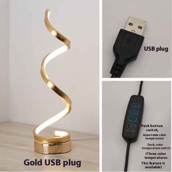Led Eye Protection Bedside Bedroom Table Lamp - Image 7