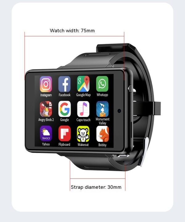 X2800 Smart Watch WIFI Positioning GPS Dual Camera - Image 6