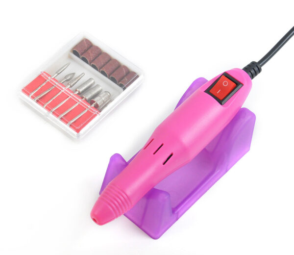 2000 nail polishing machine electric nail polisher set 35000 turn red box light new portable - Image 4