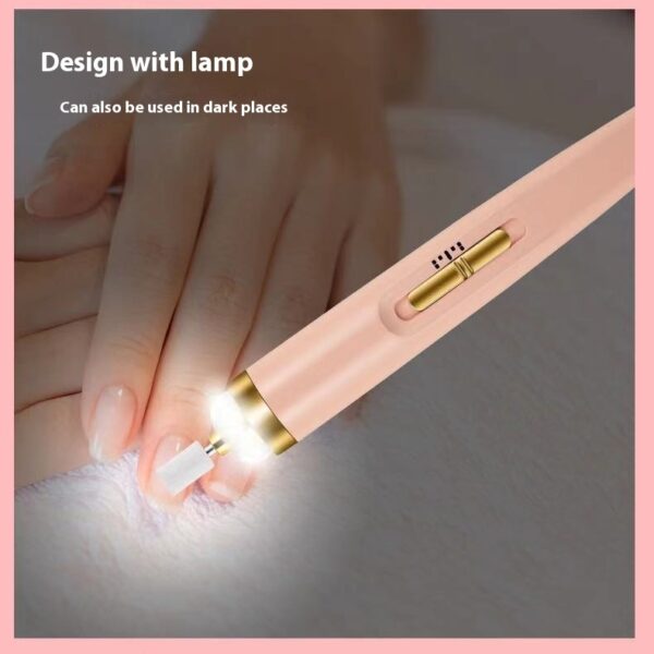 Cross-border Nail Piercing Device Electric Nail Trimmer Five-in-one Nail Polishing Machine Nail File Flawless Nail Polish - Image 4