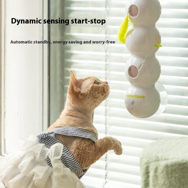 Intelligent Sensor Cat Teaser Toy Self-Hi Relieving Stuffy Artifact - Image 2