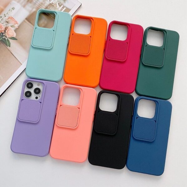 Sliding Window Sliding Cover Silicone Mobile Phone Protective Case - Image 8