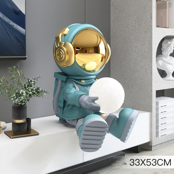 Astronaut Living Room Decoration Home Accessories Porch TV Cabinet Astronaut Night Light - Image 6