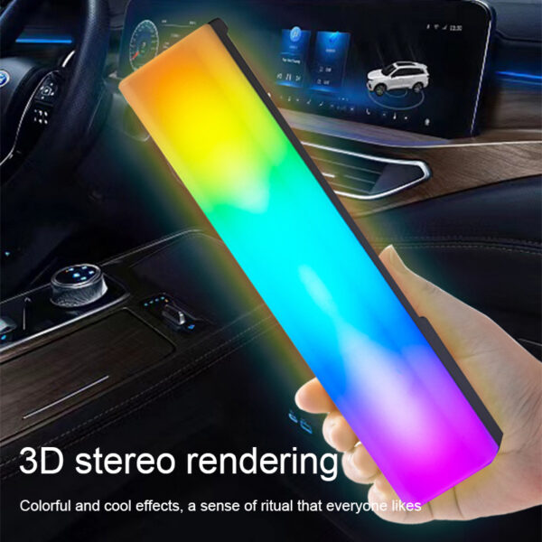 3D RGB Light Pick-up Table Top Ambiance Lamp Colorful Music Voice-activated Rhythm Light Home Decor For PC Game For Holiday Gifts - Image 7