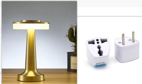 Creative Dining Table Hotel Dumbbell Charging Table Lamp - Image 10