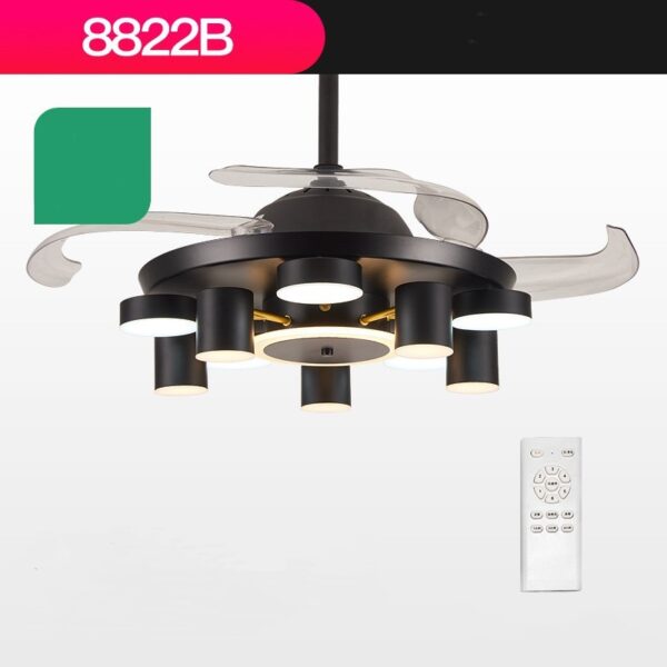 American Fan Lamp Dining Living Room Bedroom Postmodern - Image 3