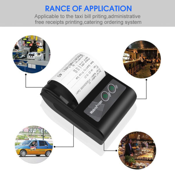 Convenience Store Portable Bill Bluetooth Thermal Printer - Image 6