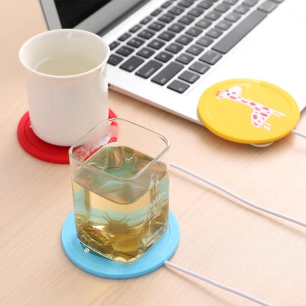 Portable Cup Heating Pads Portable USB Electric Silicone Warm Mat Milk Tea Coffee Keep Warming Cup Pad Mug Warmer Wholesale - Image 4