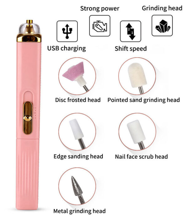 Electric Abrasive Polishing Machine Nail Polish - Image 3