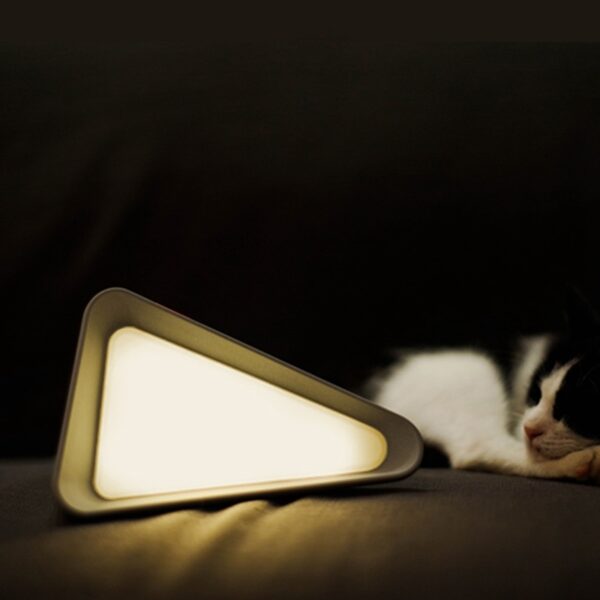 Creative Flip Led Night Light USB Chargeable Gravity Sensor Sleeping Lamp Adjustable Atmosphere Desk Lamp Bedroom Decoration - Image 3