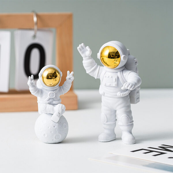 Spaceman Astronaut Moon Night Light Cute Car Decoration - Image 6