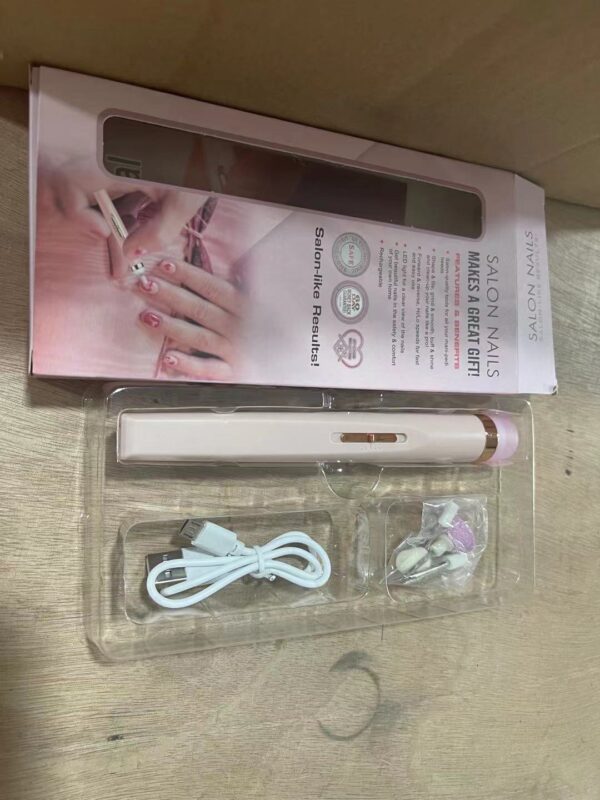 Cross-border Nail Piercing Device Electric Nail Trimmer Five-in-one Nail Polishing Machine Nail File Flawless Nail Polish - Image 10