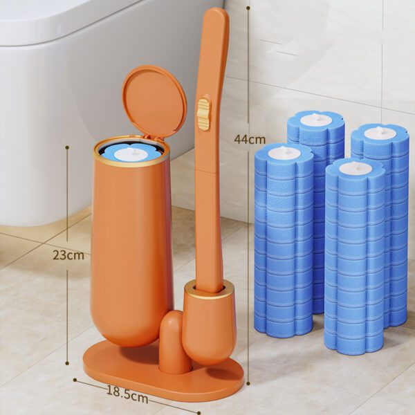 Disposable Toilet Brush No Dead Corner Toilet Brush Disposable Household Toilet - Image 5