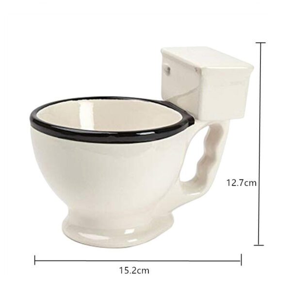 Quirky Toilet Mug - Fun Coffee Cup with Comfortable Grip - Image 8