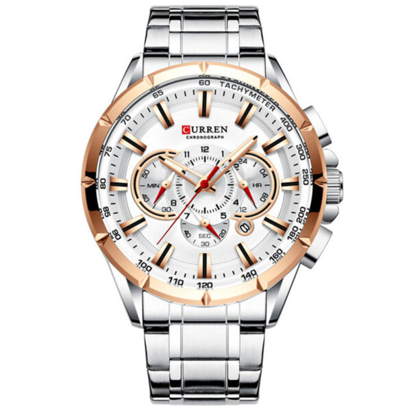 Quartz Calendar Six-hand Multifunctional Luminous Men's Watch - Image 2