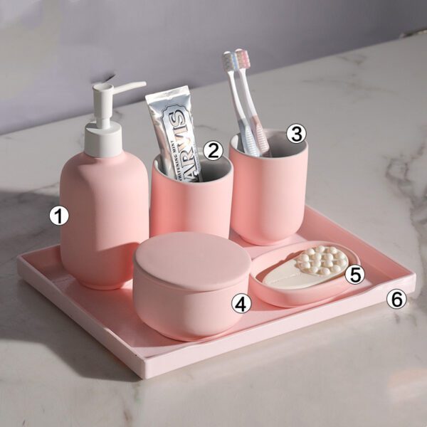Ceramic Bathroom Toilet Set - Image 4