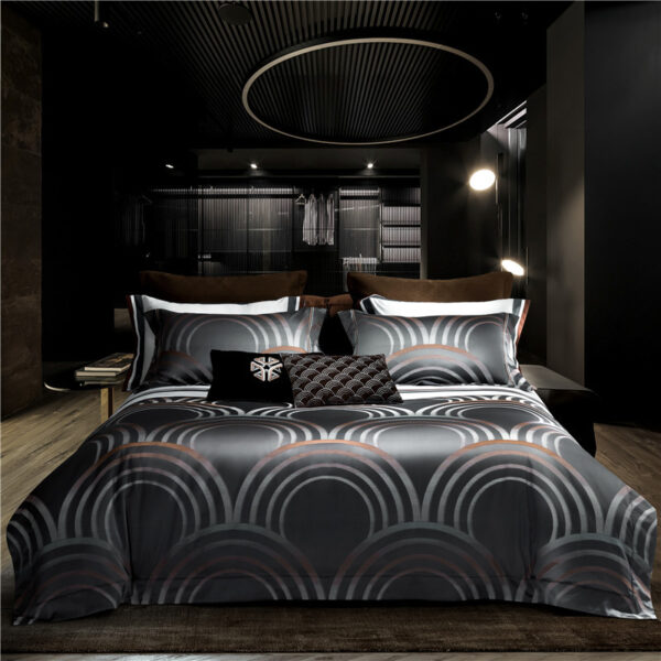All Cotton Pure Cotton Yarn-dyed Jacquard Household Four-piece Set - Image 8