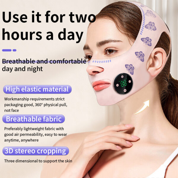 EMS Micro Current Low Frequency Pulse Massage Instrument Bandage Beauty Instrument - Image 2