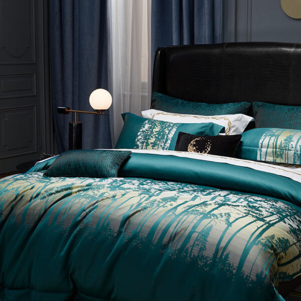 All Cotton Pure Cotton Yarn-dyed Jacquard Household Four-piece Set - Image 6