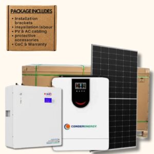10kw solar kit with 20kwh battery and 18x 580w solar panels (cloud connected)