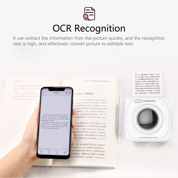 Pocket Portable Label Printer Home Bluetooth Thermal Sticker Smart - Image 3