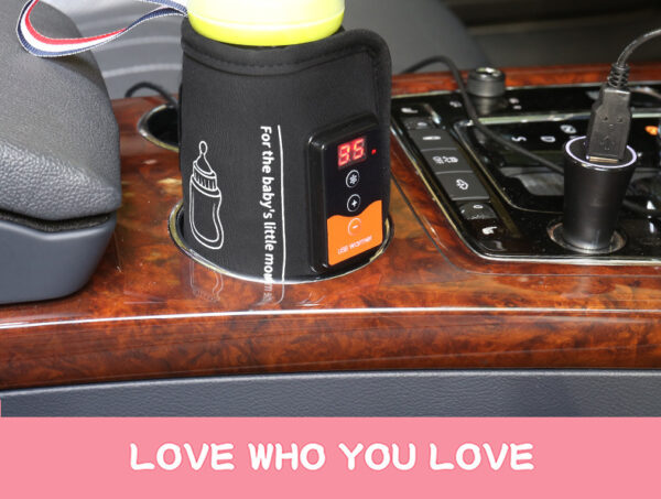 USB Bottle Warmer Multi-function Adjustable Temperature Feeding Bottle Heating Insulation - Image 5