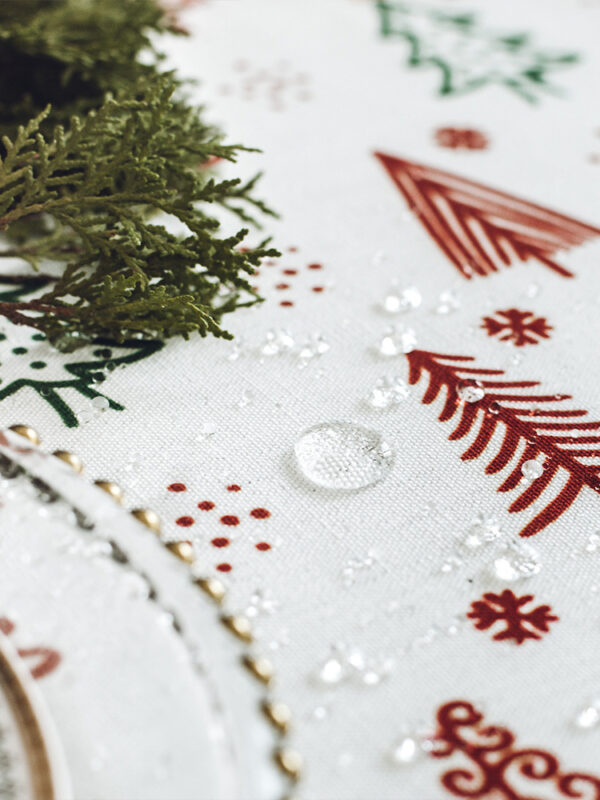 Tablecloth Thickened Rectangular Dining Table - Image 2