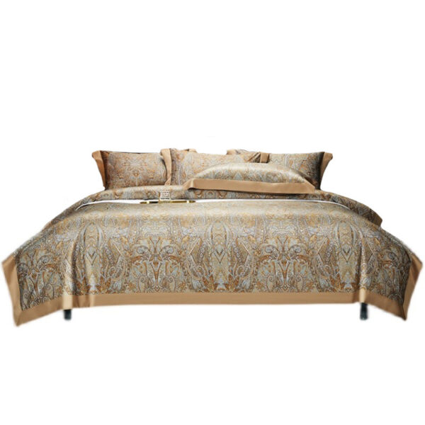 140 Cotton Satin Digital Printed Four-piece Bedding Set - Image 5