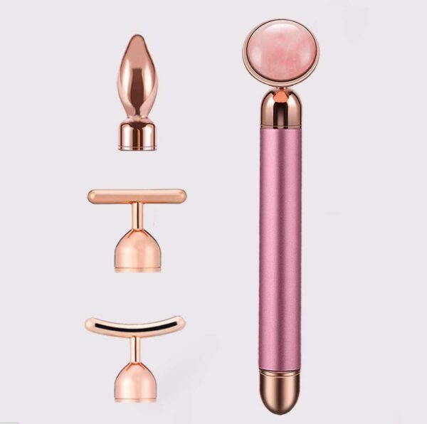 Four In One Electric Powder Jade Beauty Stick Massage Lift Beauty Instrument - Image 3
